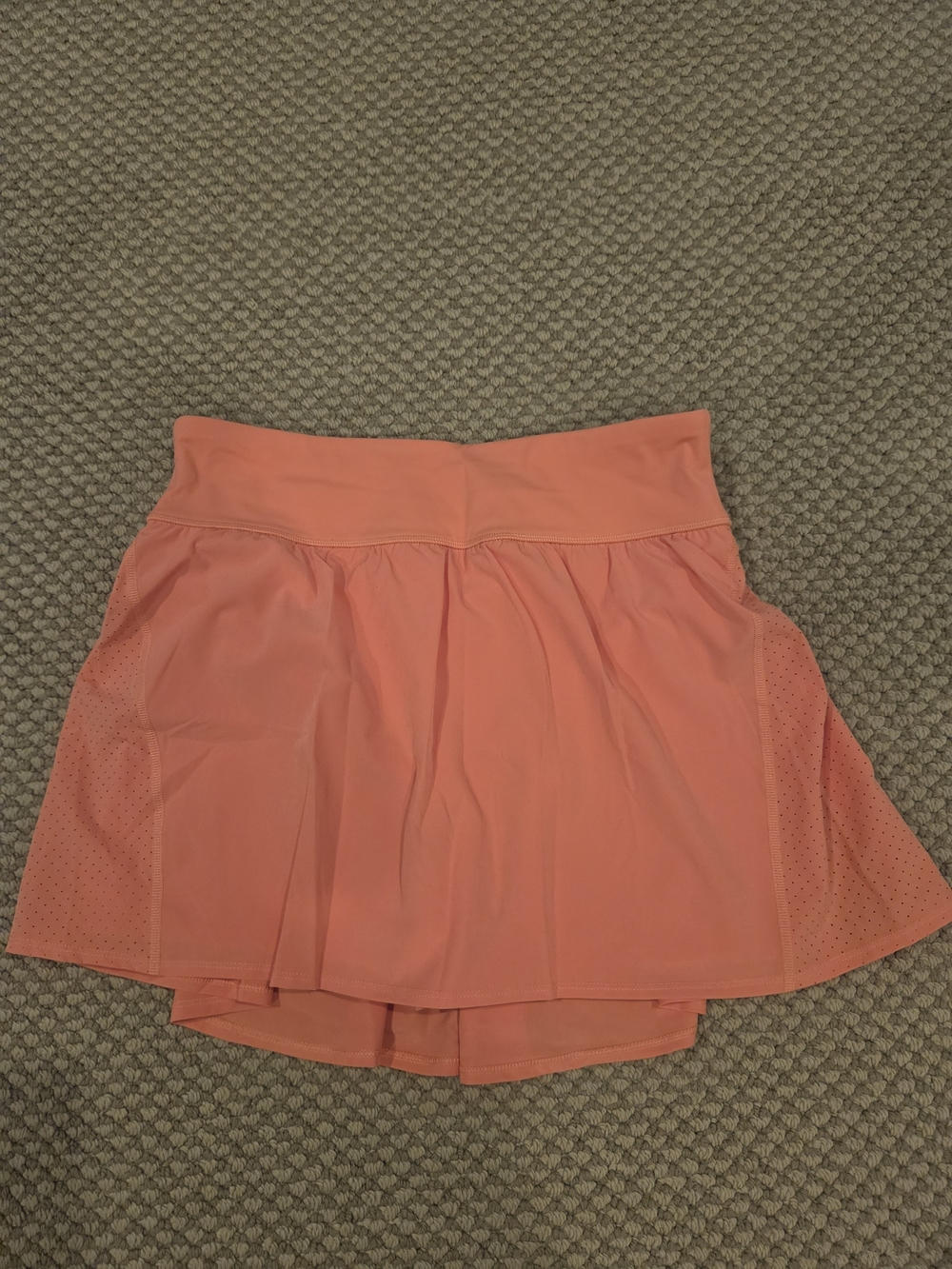 SPANX Coral Performance Tennis Skort with Built-In Liner NWOT Sz L